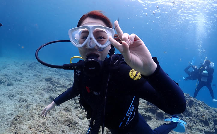 ボート体験ダイビング